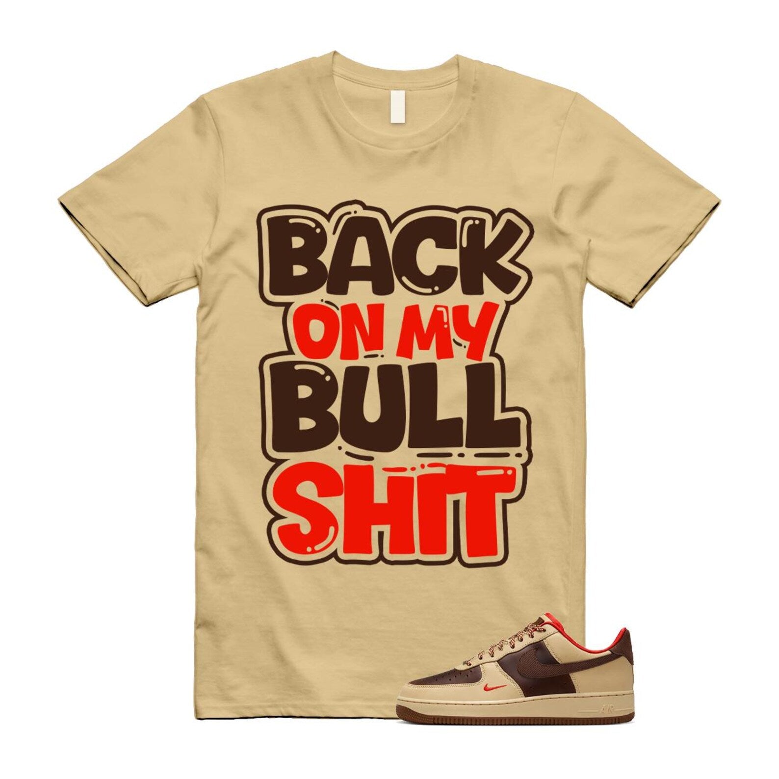 Air Force 1 Low '07 Light British Tan Shirt To Match Bull T-Shirt 2024