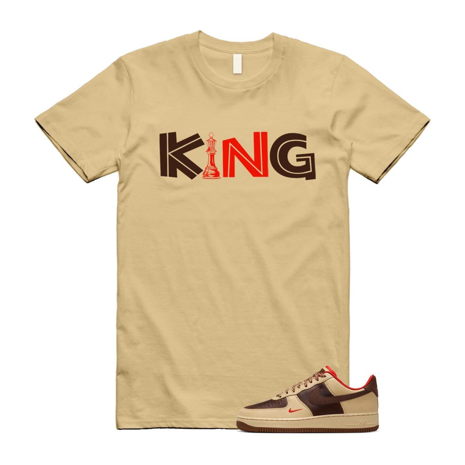 Air Force 1 Low '07 Light British Tan Shirt To Match King T-Shirt 2024