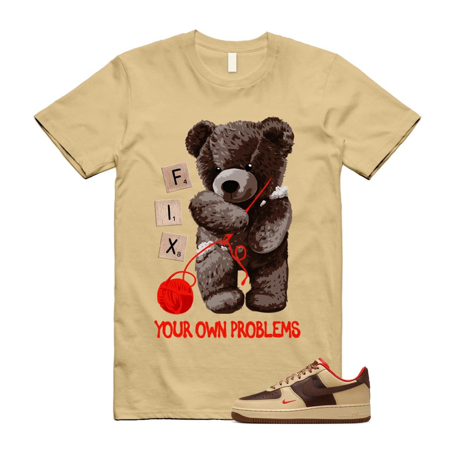 Air Force 1 Low '07 Light British Tan Shirt To Match Fix T-Shirt 2024