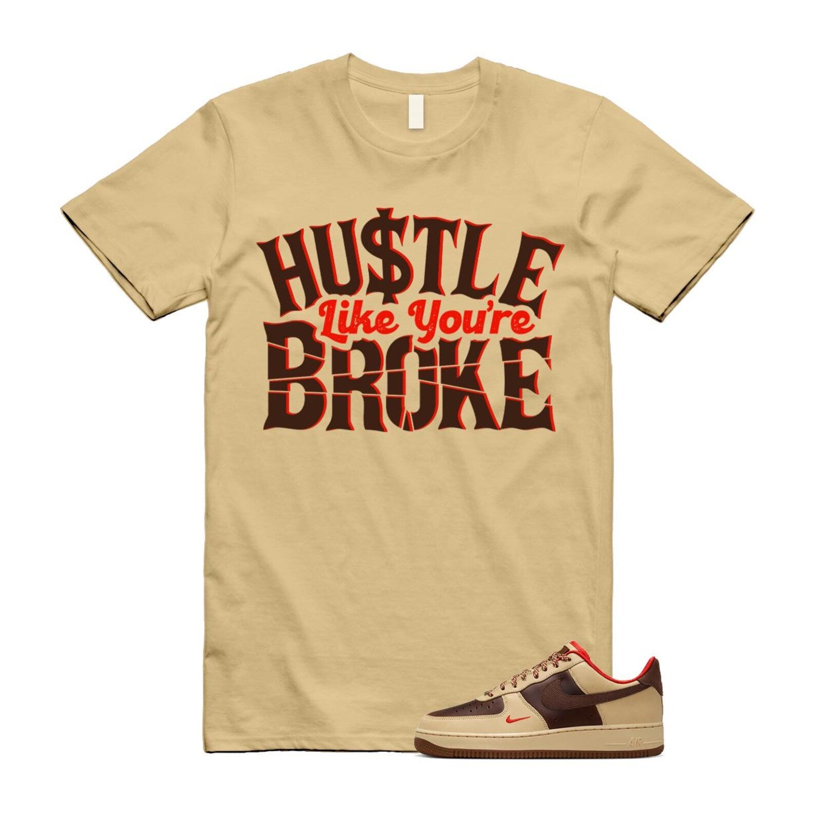 Air Force 1 Low '07 Light British Tan Shirt To Match Broke T-Shirt 2024