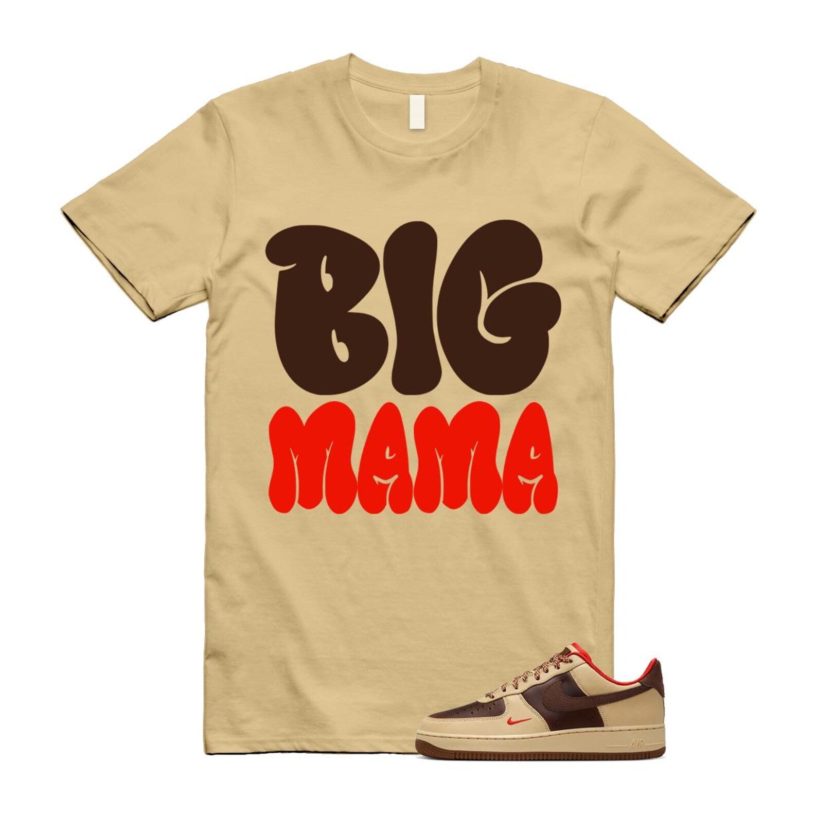Air Force 1 Low '07 Light British Tan Shirt To Match Big Mama T-Shirt 2024