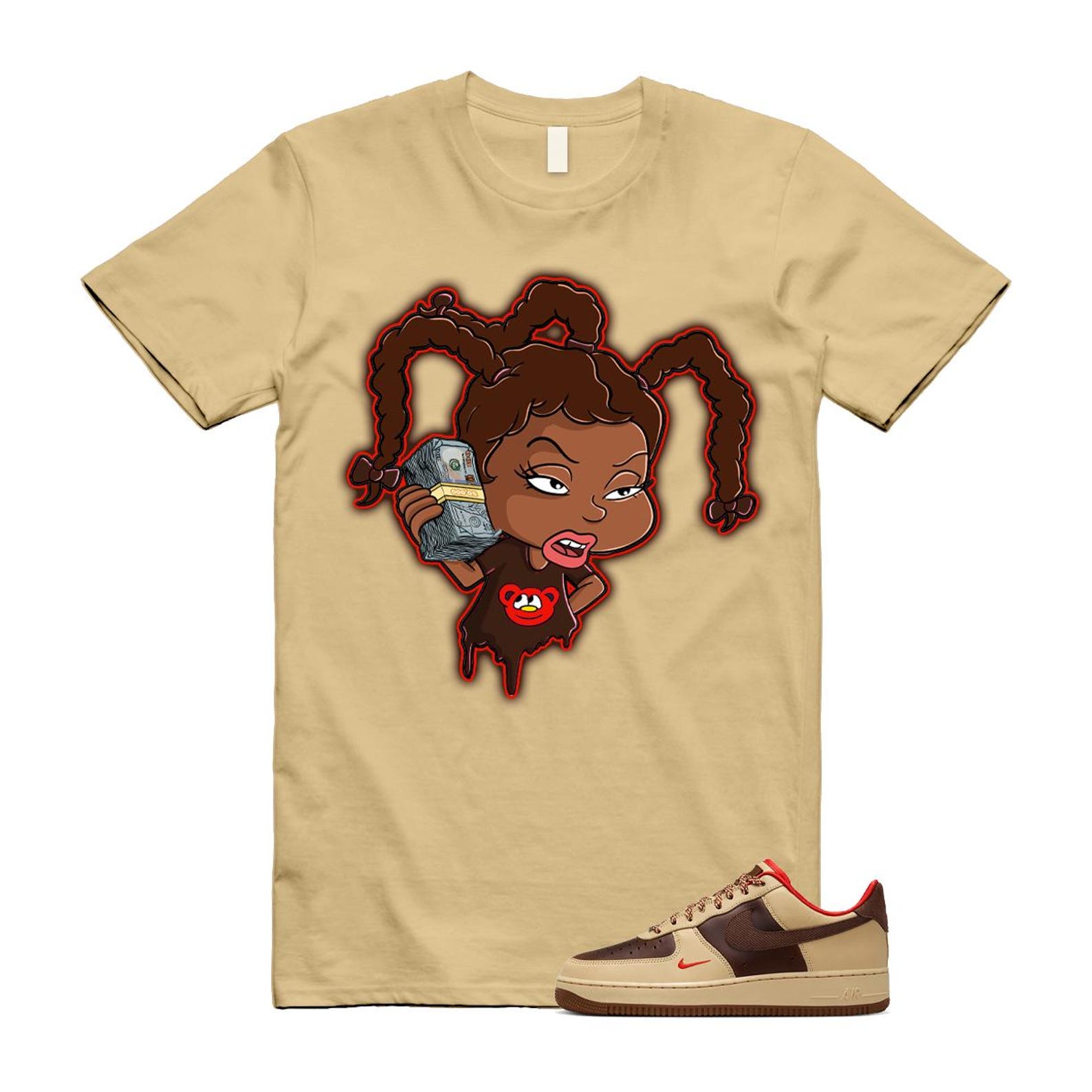 Air Force 1 Low '07 Light British Tan Shirt To Match Susie T-Shirt 2024