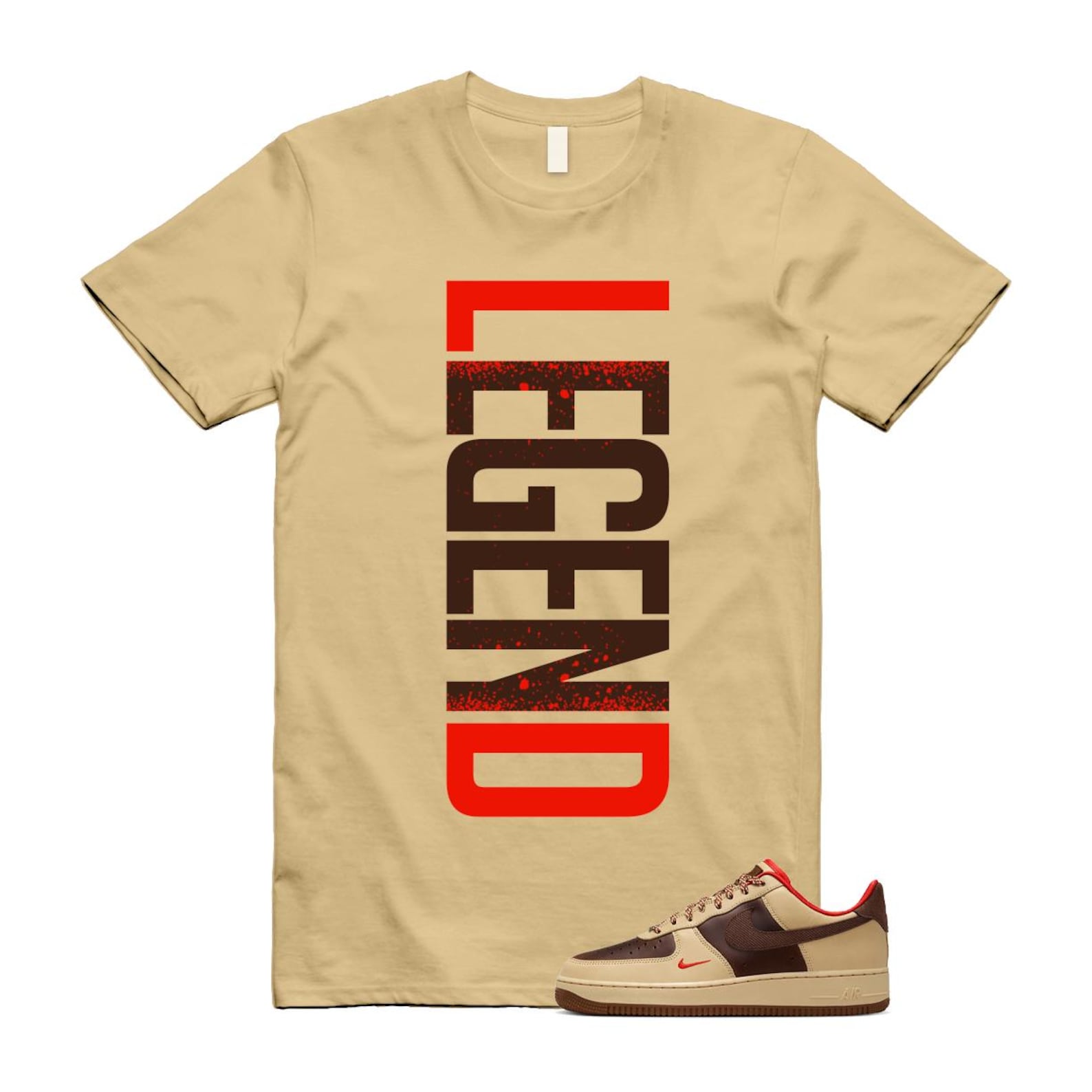 Air Force 1 Low '07 Light British Tan Shirt To Match Legend T-Shirt 2024