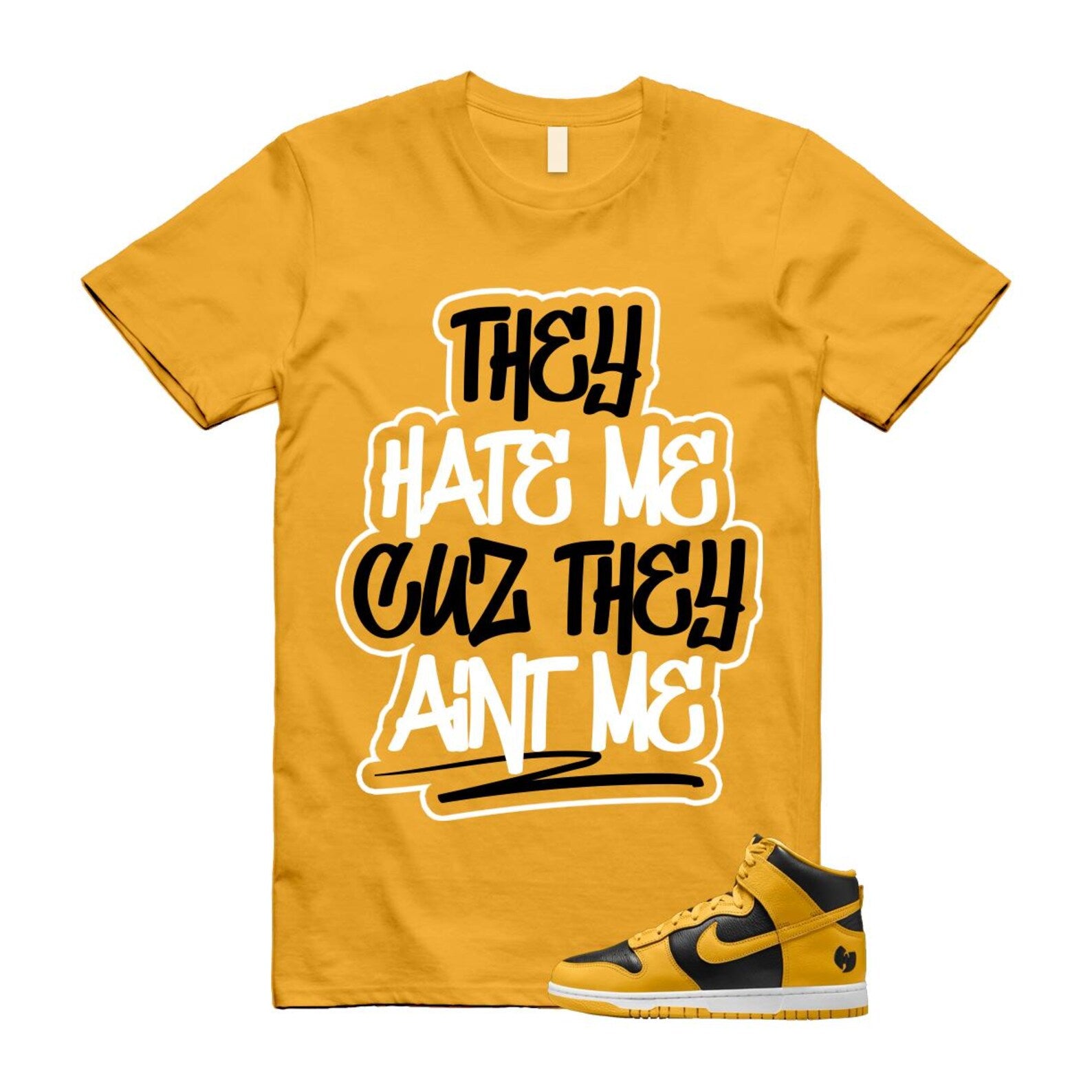 Dunk Tang Black Pollen White Yellow Gold High Shirt To Match Aint Me T-Shirt 2024