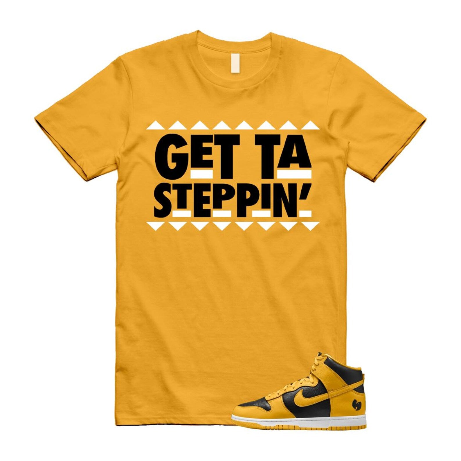 Dunk Tang Black Pollen White Yellow Gold High Shirt To Match Get T-Shirt 2024