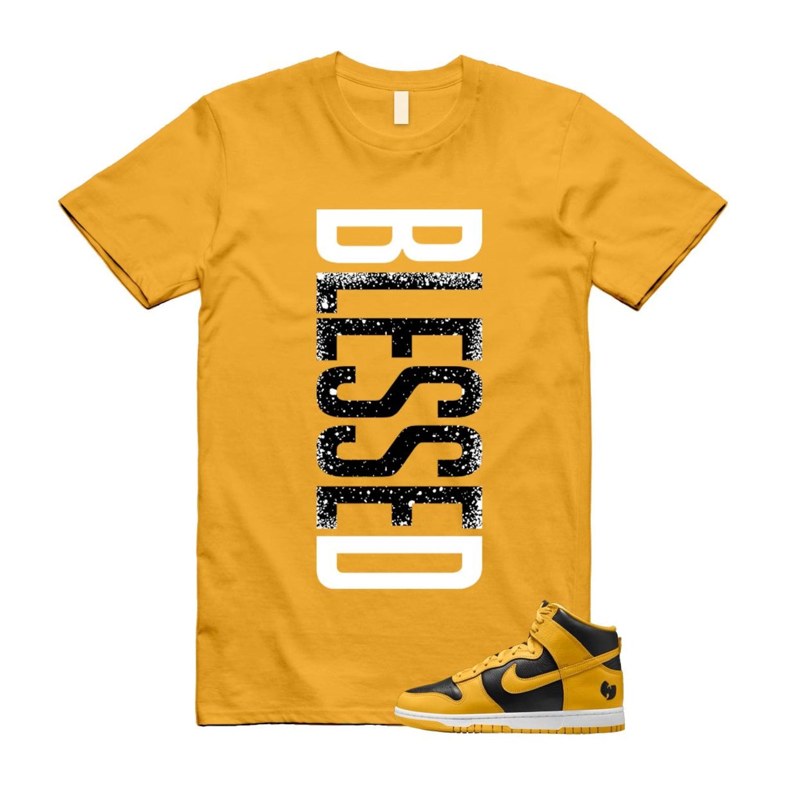 Dunk Tang Black Pollen White Yellow Gold High Shirt To Match Vertbls T-Shirt 2024