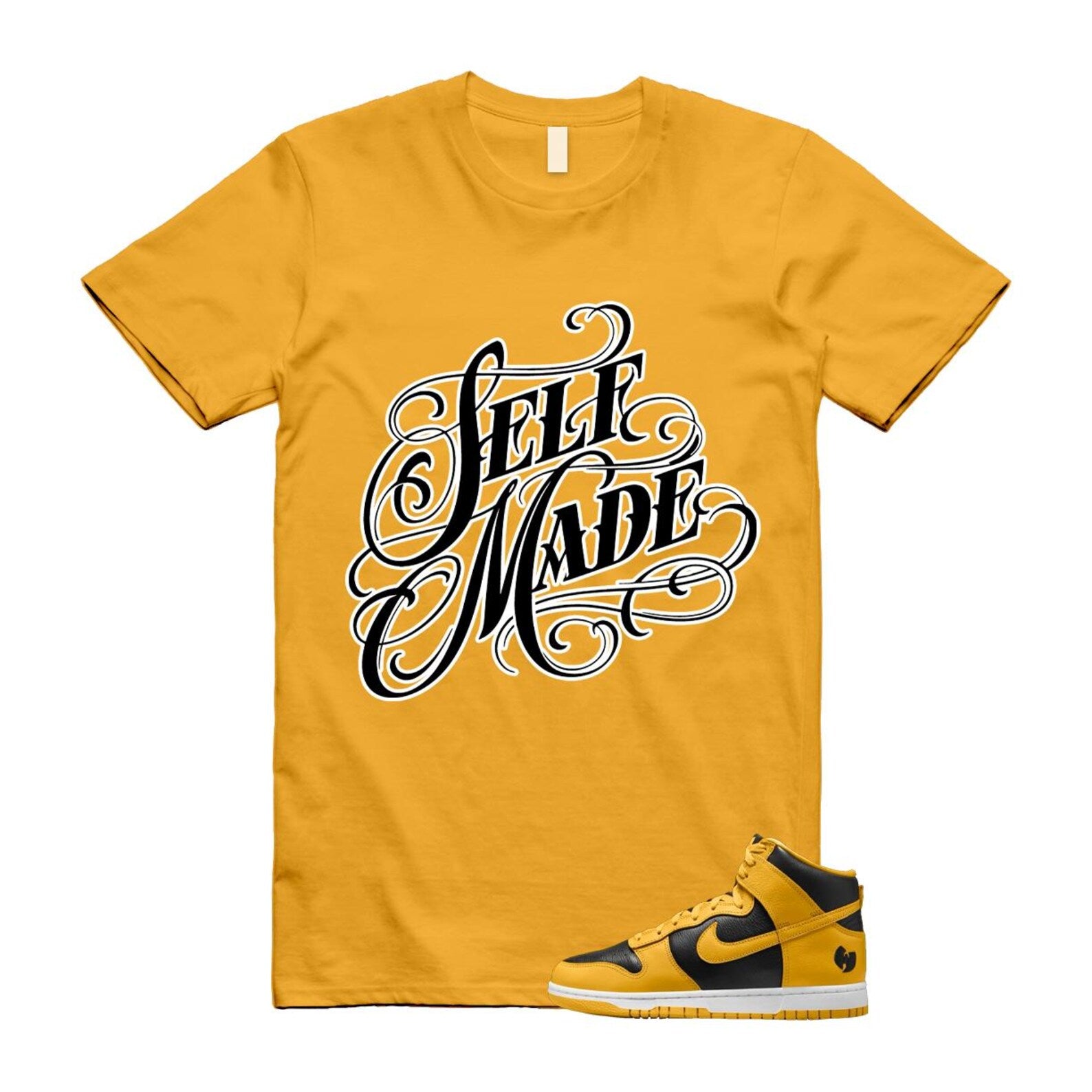 Dunk Tang Black Pollen White Yellow Gold High T Shirt To Match Self T-Shirt 2024