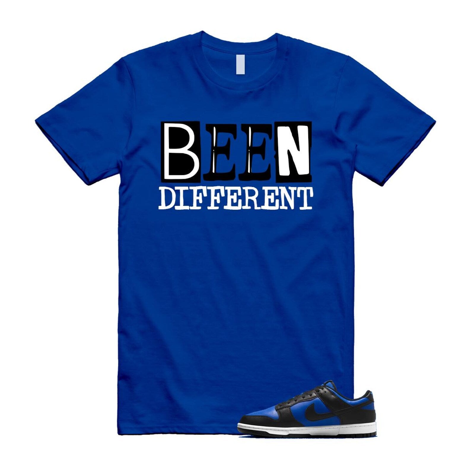 Dunk Hyper Royal Black White Shirt To Match Been Different T-Shirt 2025