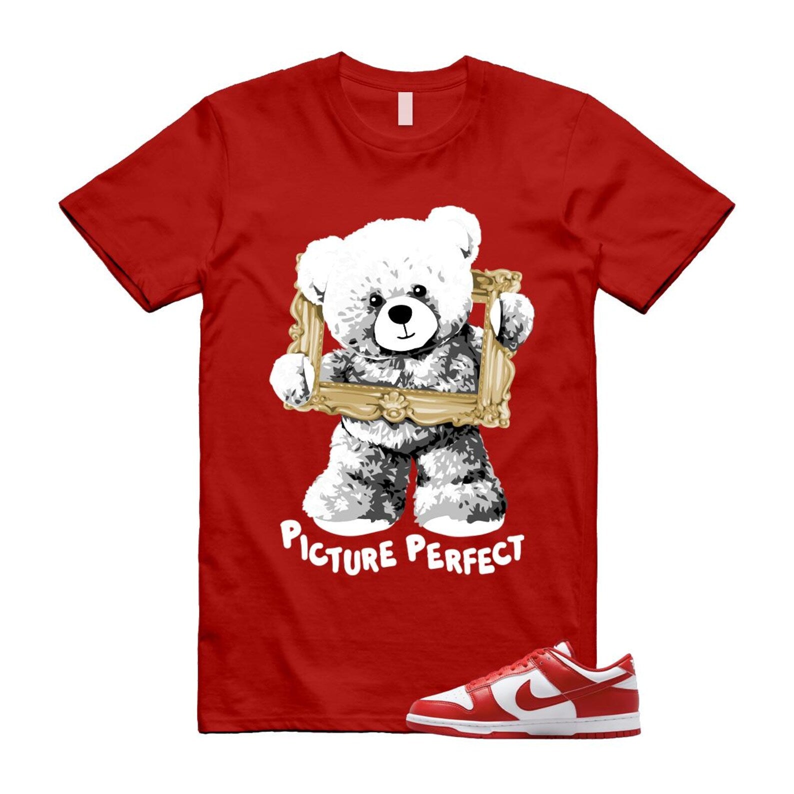 Dunk St Johns University Red White Shirt To Match Pic T-Shirt 2025