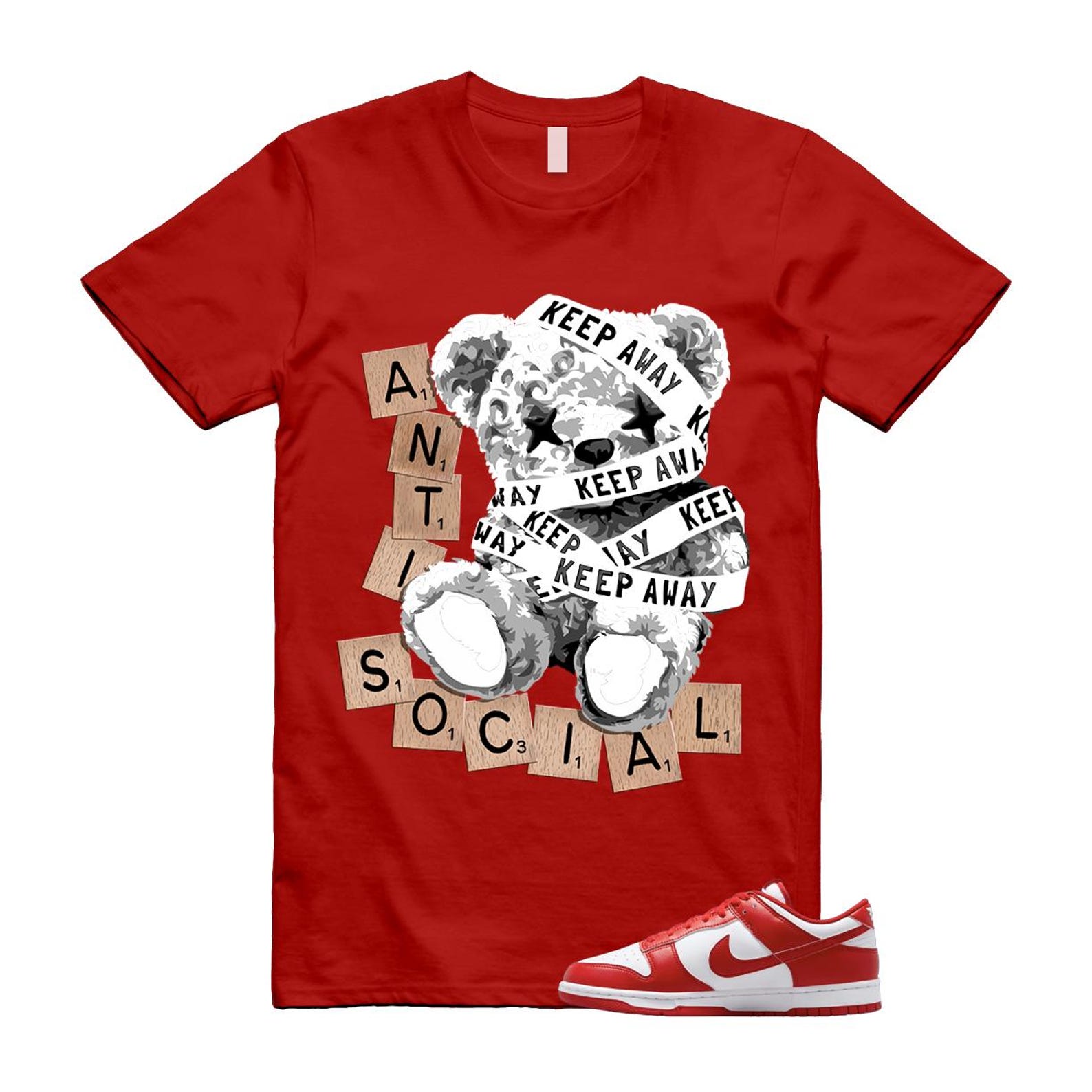Dunk St Johns University Red White Shirt To Match Anti T-Shirt 2025