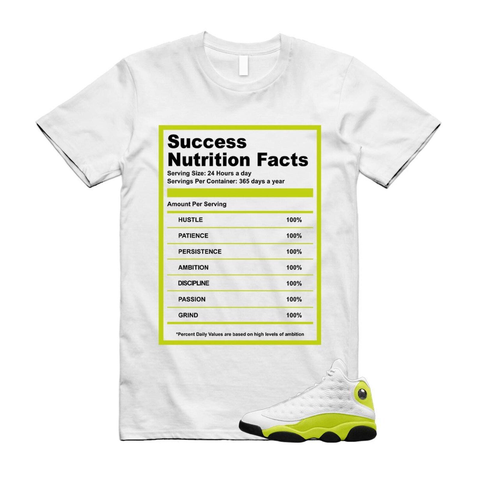 13 Bright Cactus White Black Shirt To Match Success T-Shirt 2025