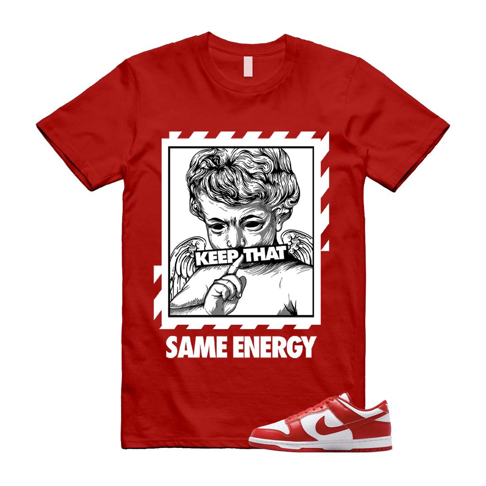 Dunk St Johns University Red White Shirt To Match Same Energy T-Shirt 2025