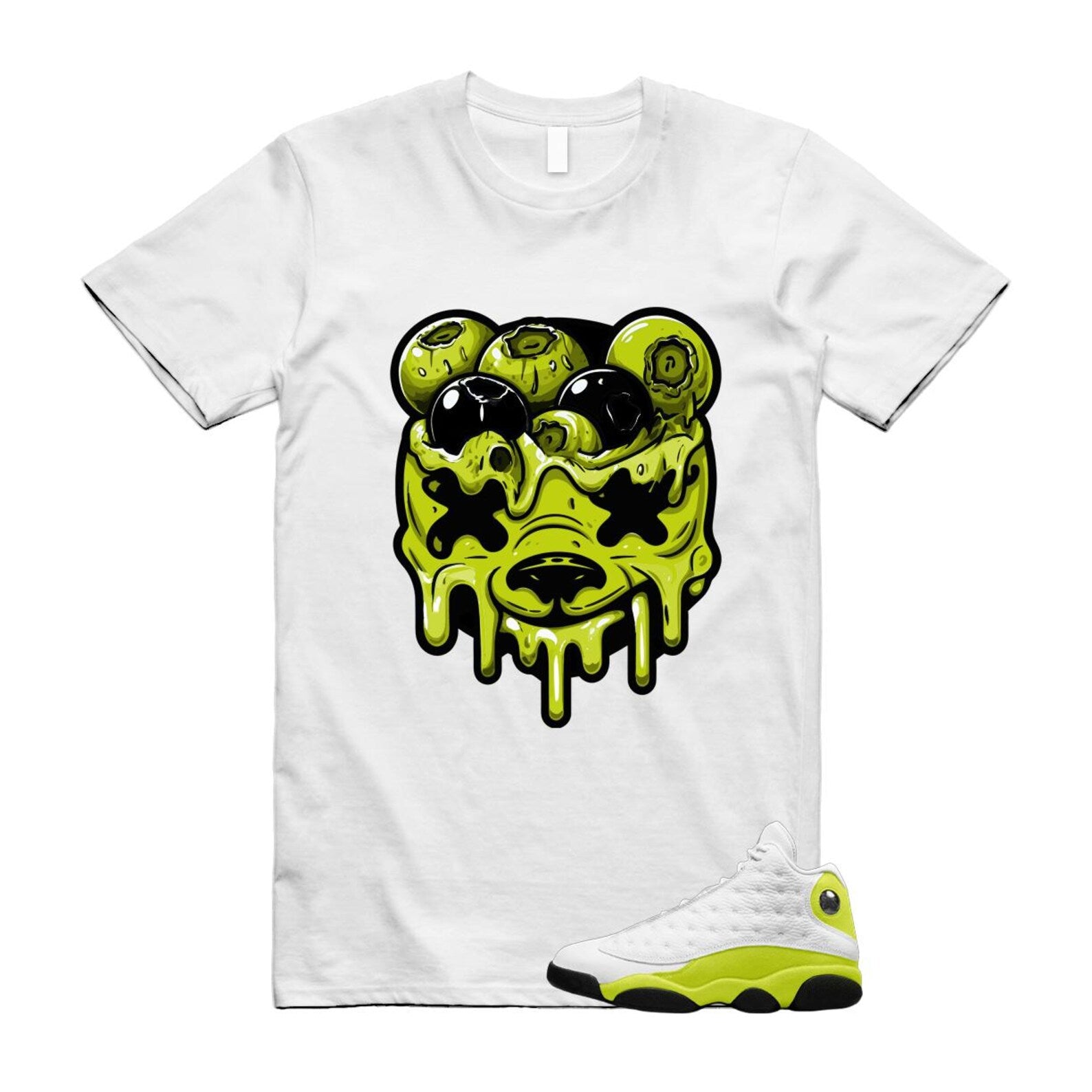 13 Bright Cactus White Black Shirt To Match Dbear T-Shirt 2025