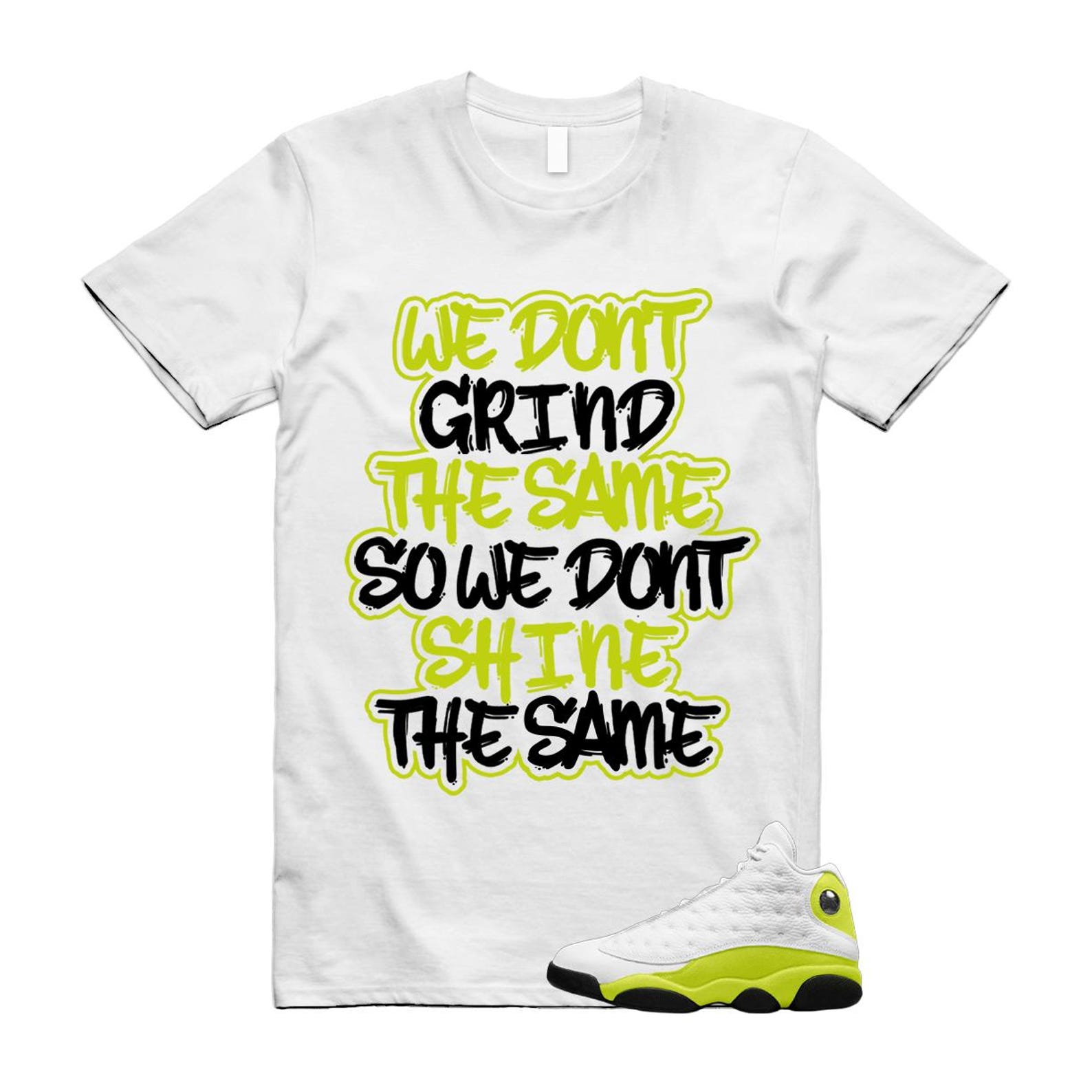 13 Bright Cactus White Black Shirt To Match Grind T-Shirt 2025