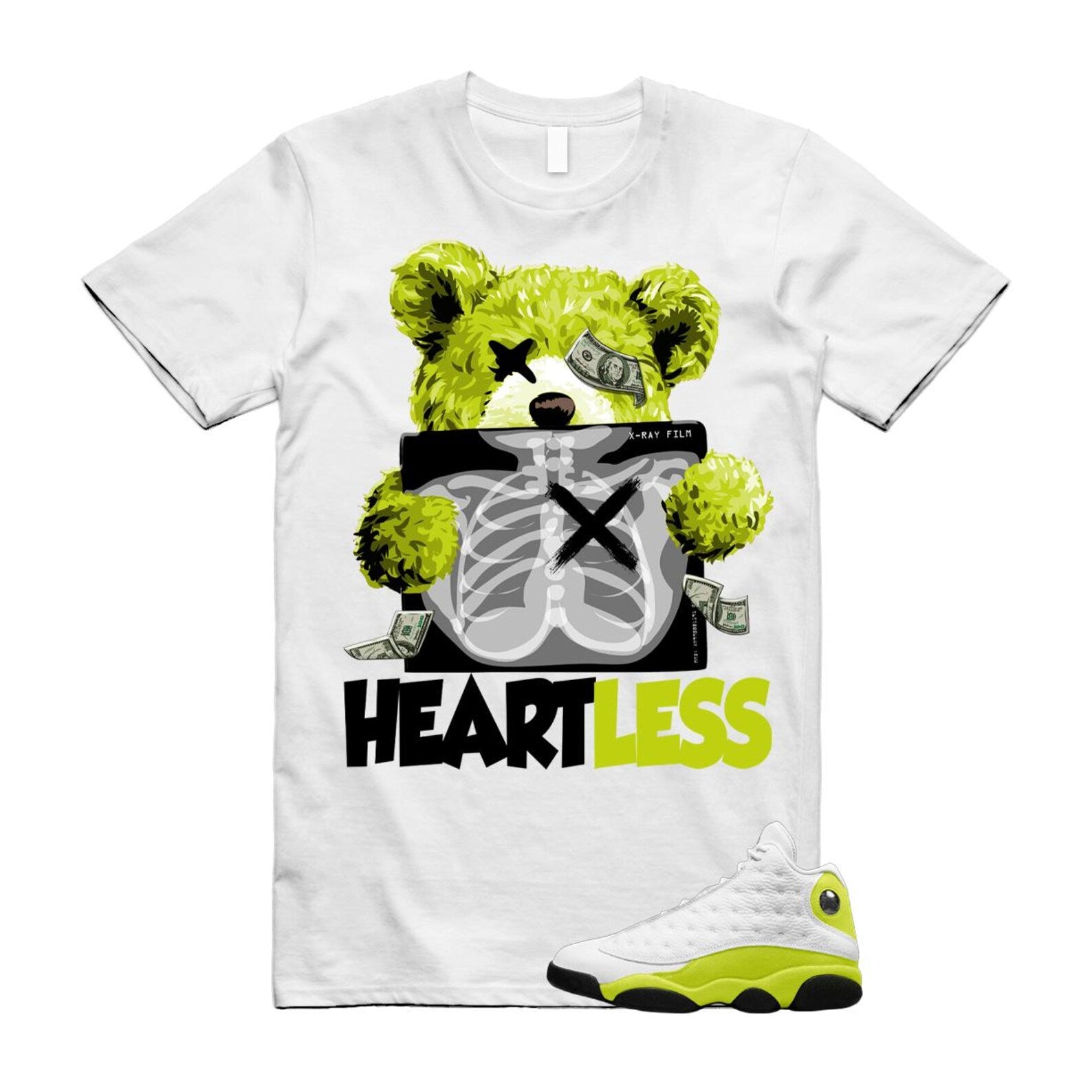 13 Bright Cactus White Black Shirt To Match Heart T-Shirt 2025