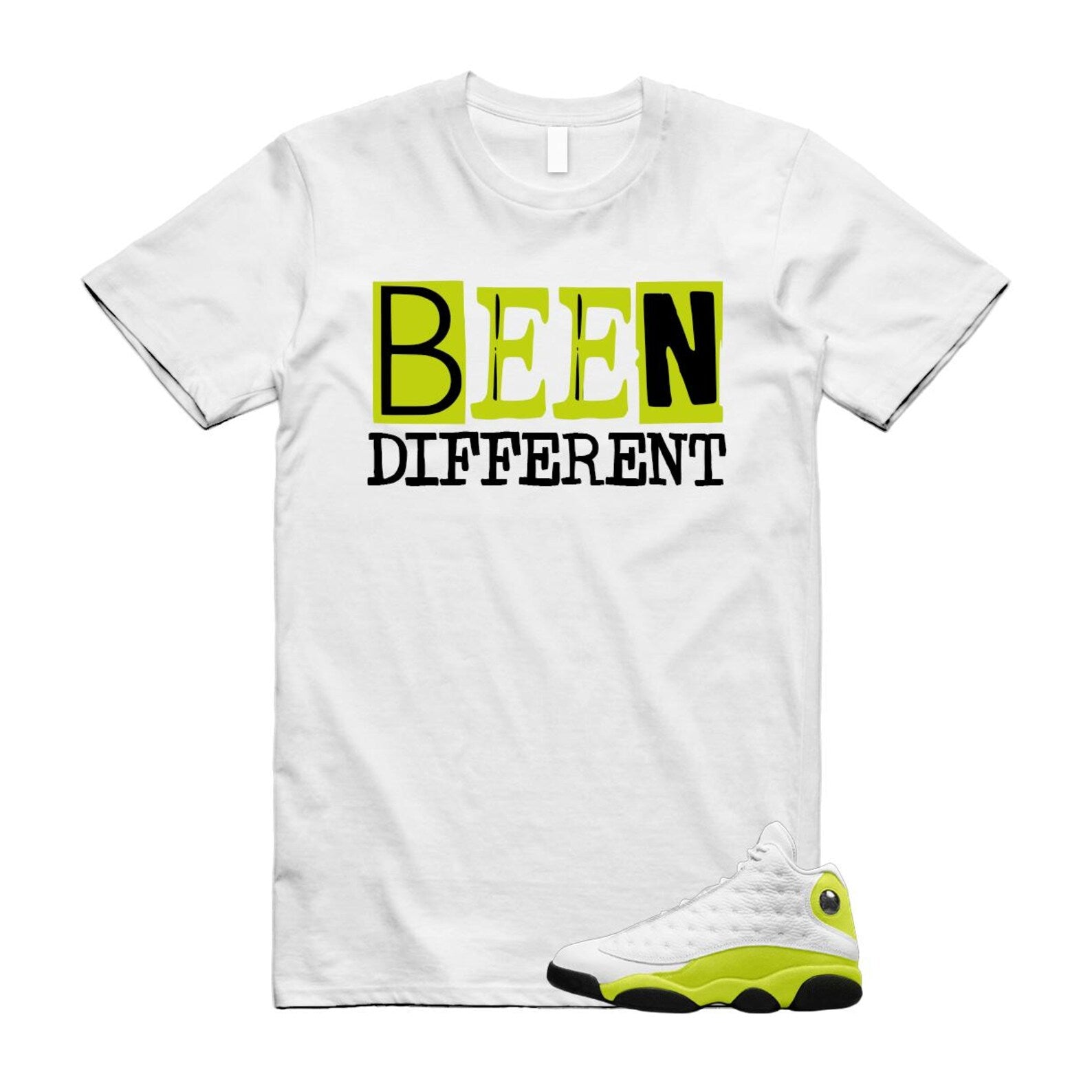 13 Bright Cactus White Black Shirt To Match Been Different T-Shirt 2025
