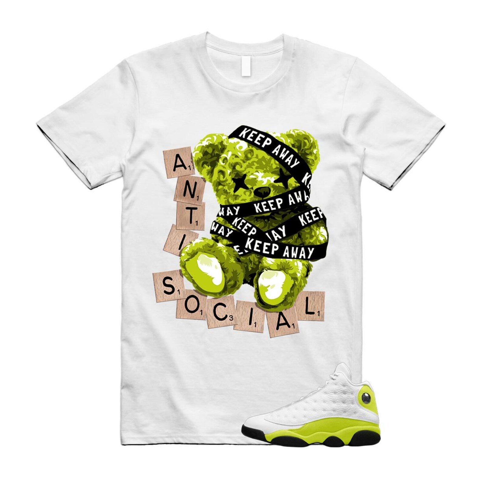 13 Bright Cactus White Black Shirt To Match Anti T-Shirt 2025