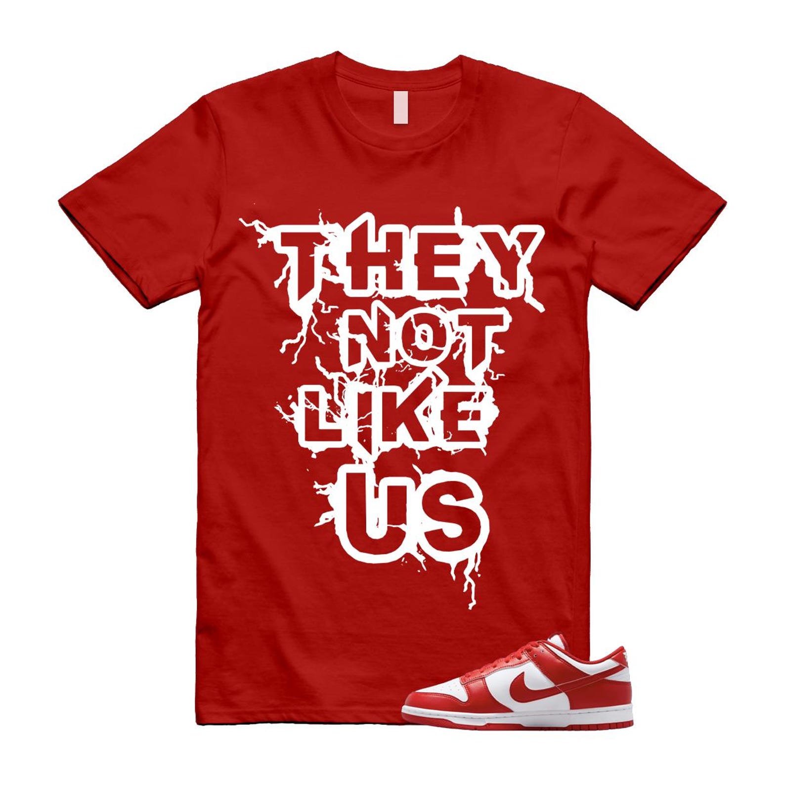 Dunk St Johns University Red White Shirt To Match Us T-Shirt 2025