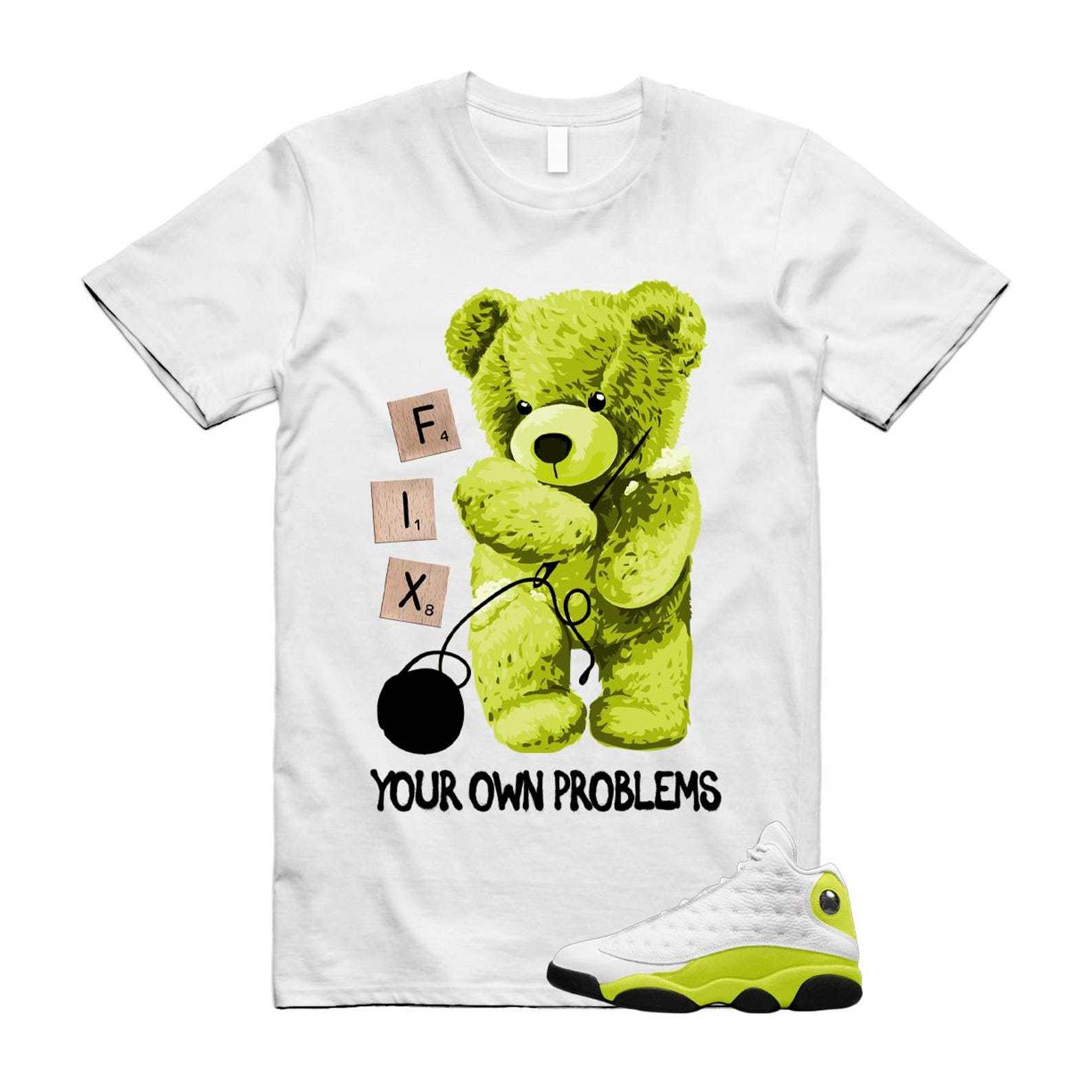 13 Bright Cactus White Black Shirt To Match Fix T-Shirt 2025
