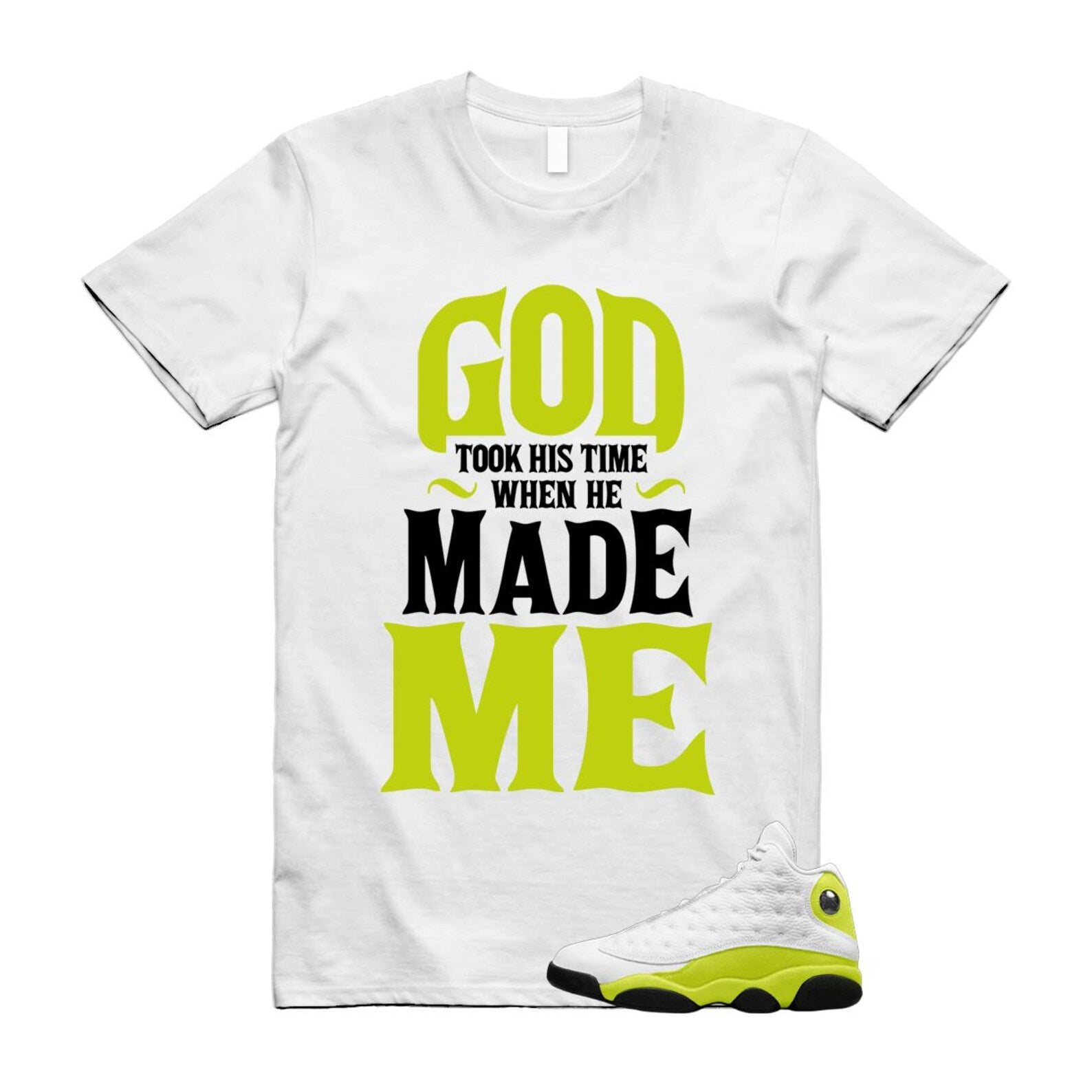13 Bright Cactus White Black Shirt To Match Made Me T-Shirt 2025