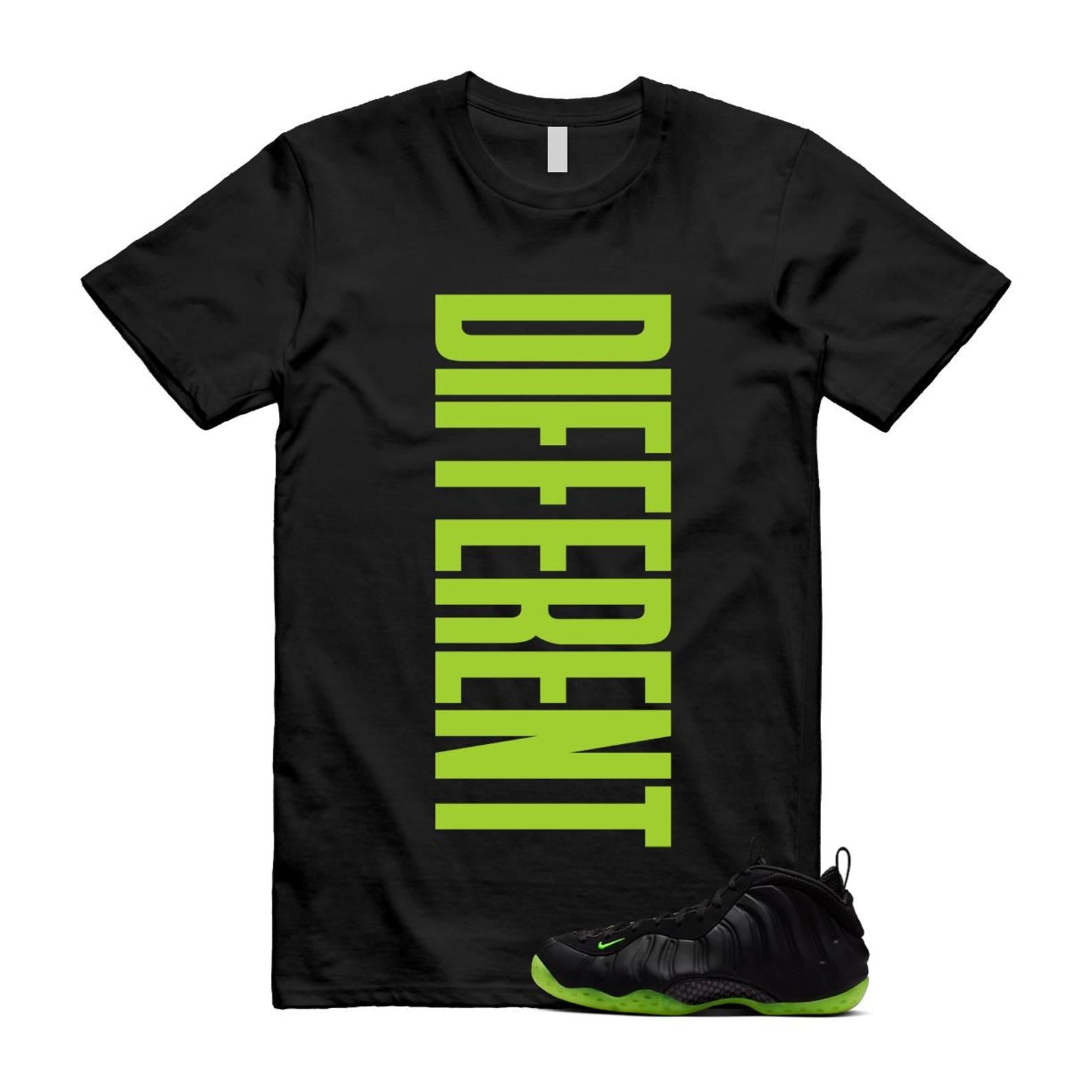 Foamposite Volt Black Air One Shirt To Match Different T-Shirt 2025