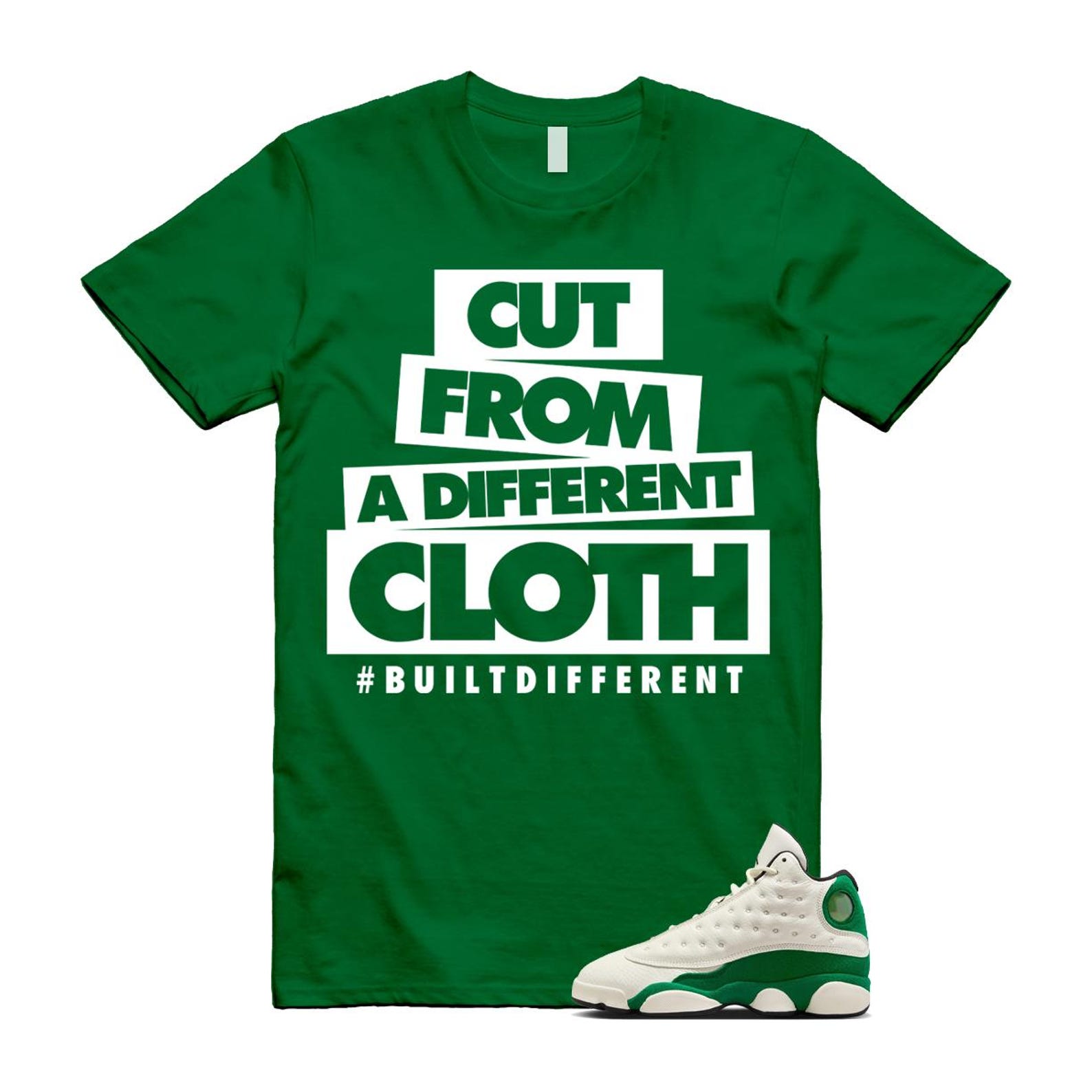 13 Pine Green White Black Shirt To Match Cloth T-Shirt 2025
