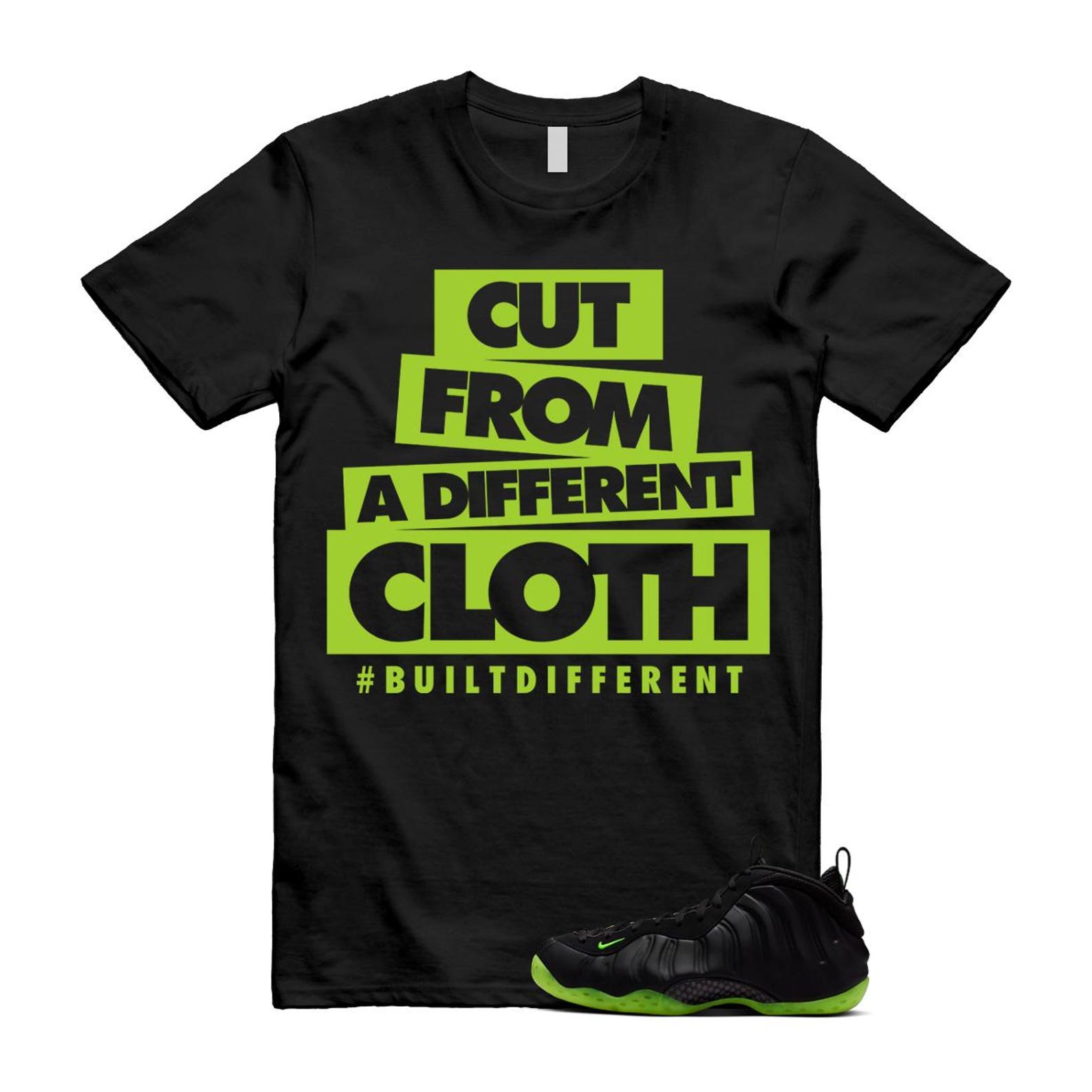 Foamposite Volt Black Air One Shirt To Match Cloth T-Shirt 2025
