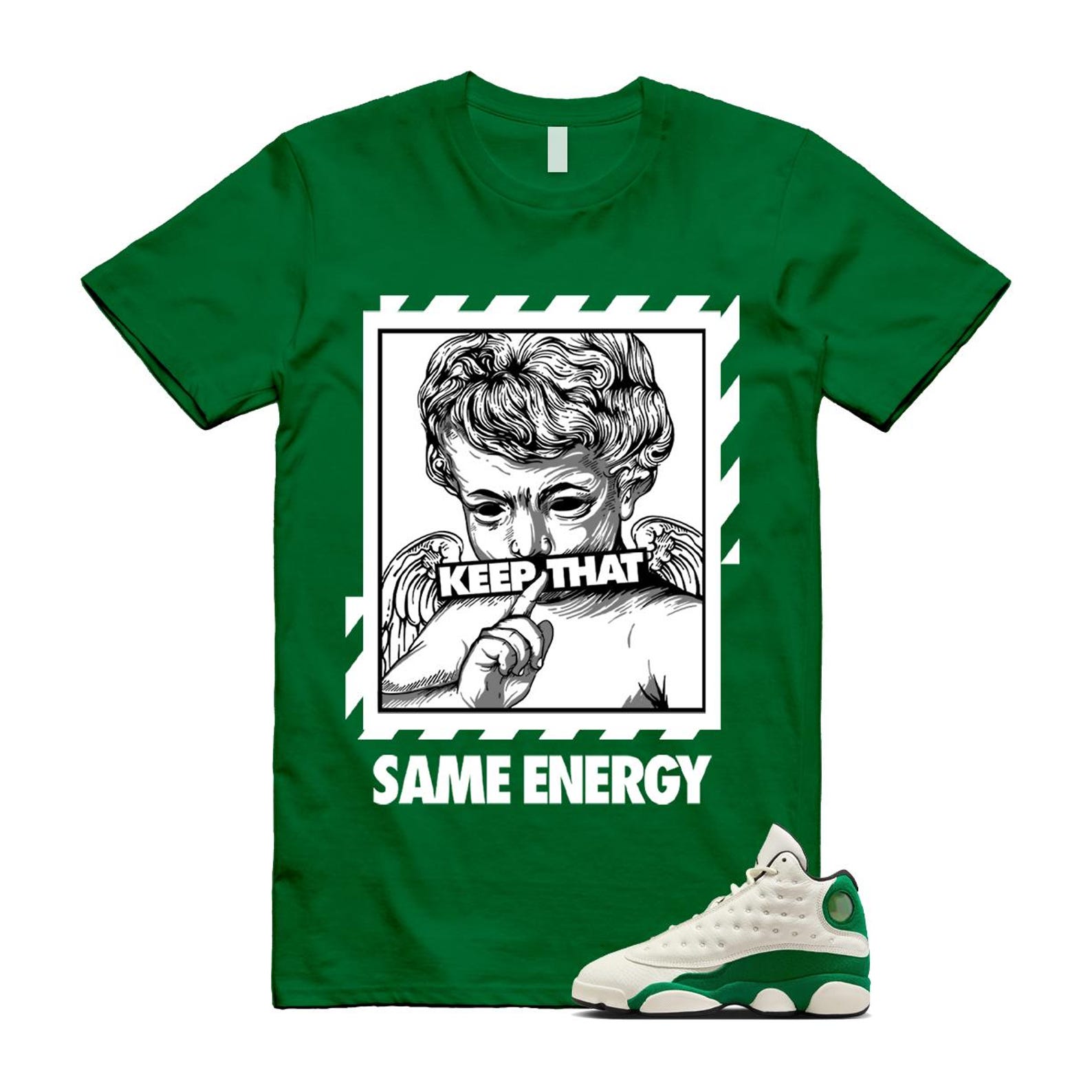 13 Pine Green White Black Shirt To Match Same Energy T-Shirt 2025