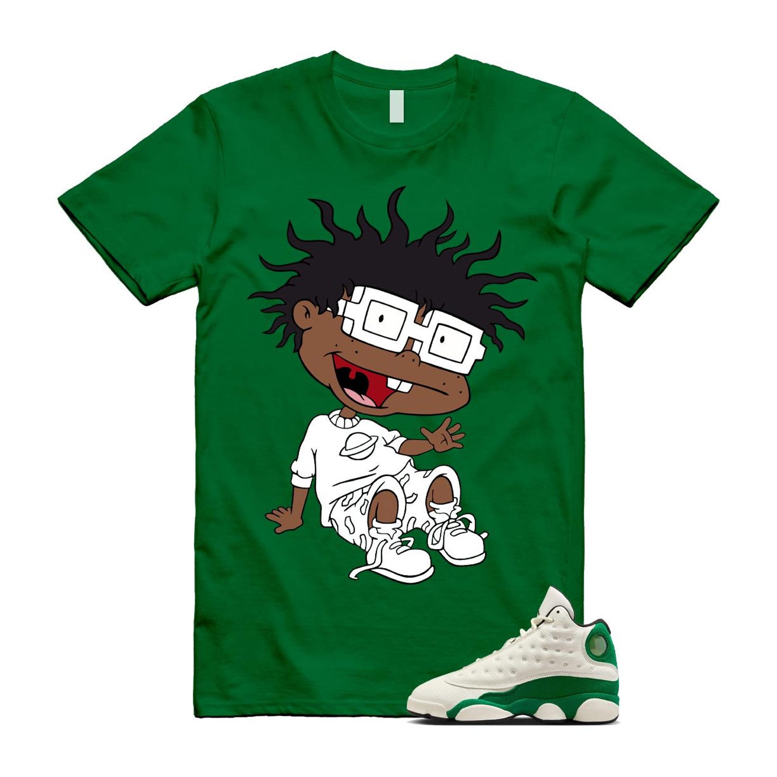13 Pine Green White Black Shirt To Match Finster T-Shirt 2025