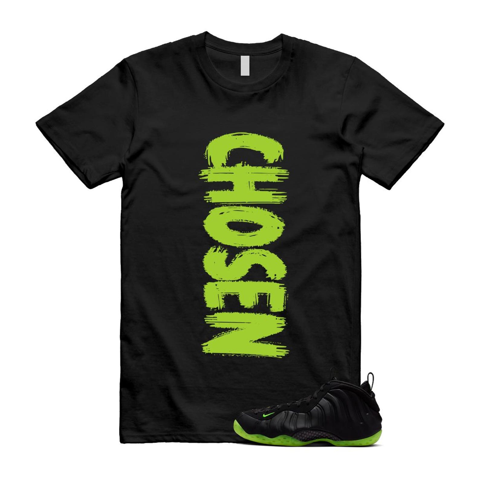 Foamposite Volt Black Air One Shirt To Match Chosen T-Shirt 2025