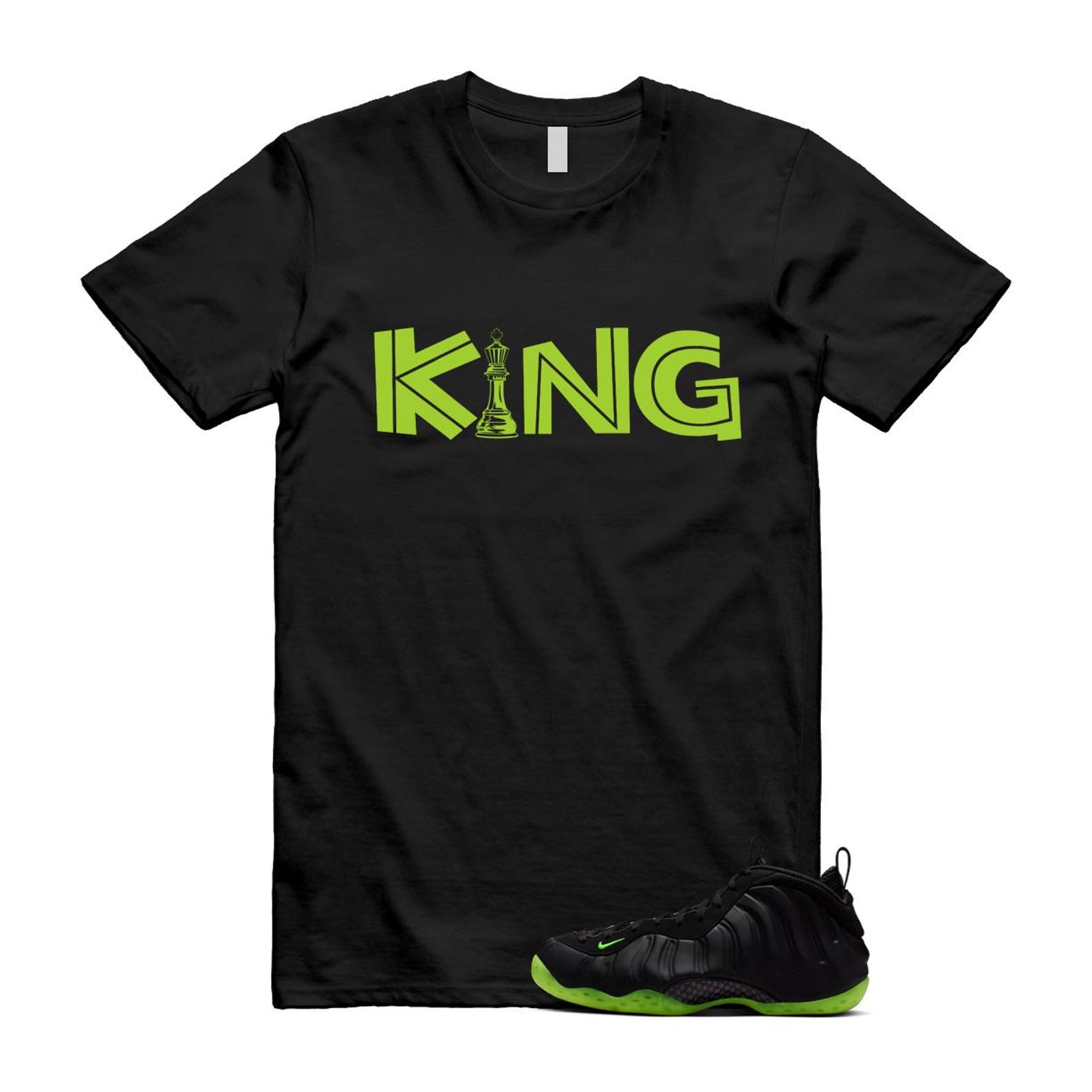 Foamposite Volt Black Air One Shirt To Match King T-Shirt 2025
