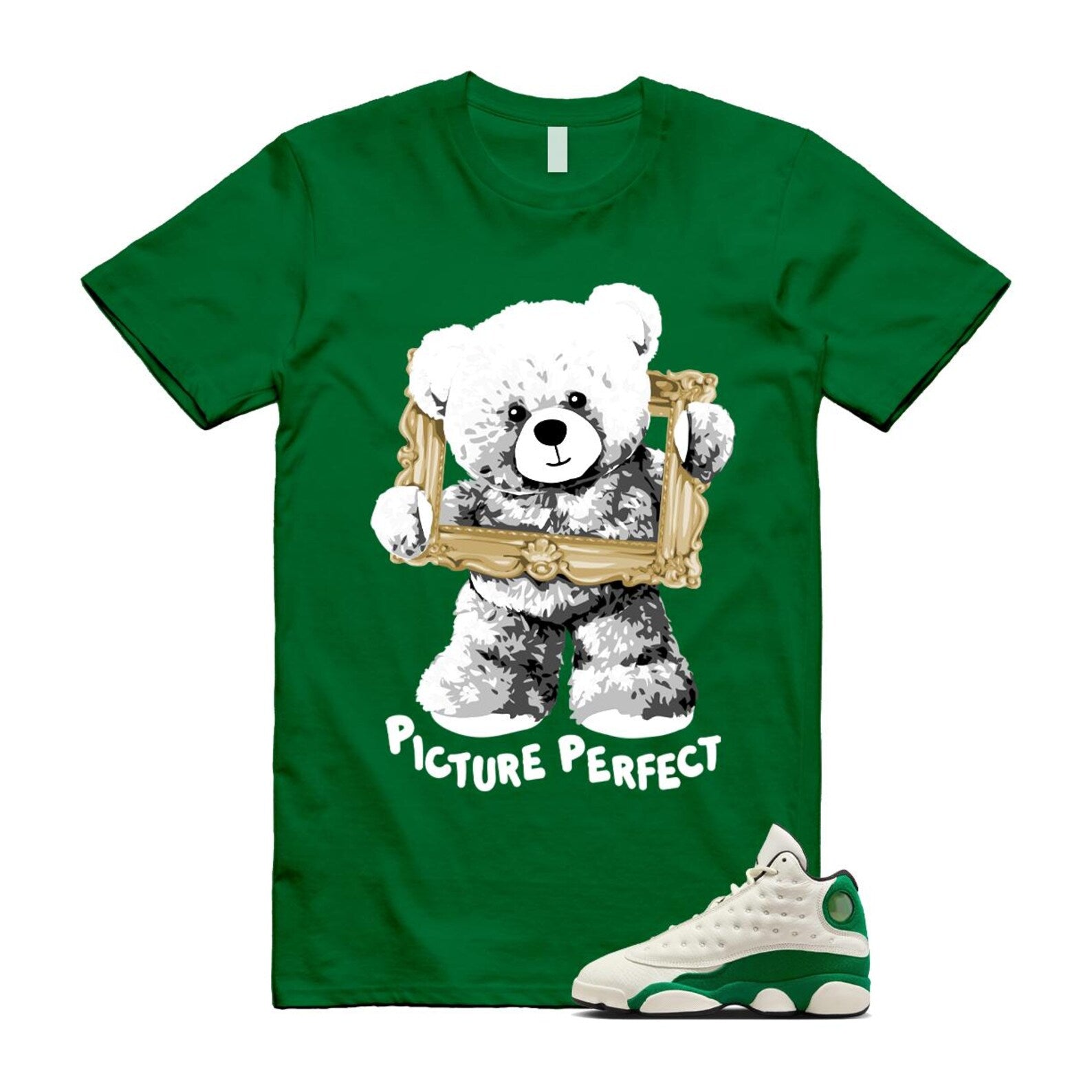 13 Pine Green White Black Shirt To Match Pic T-Shirt 2025