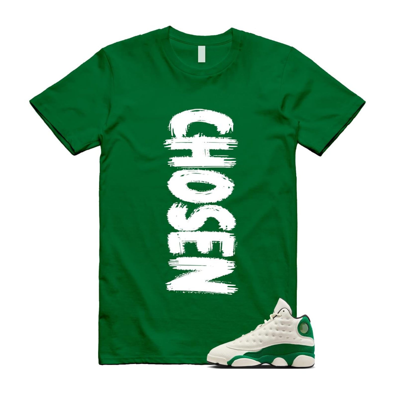 13 Pine Green White Black Shirt To Match Chosen T-Shirt 2025