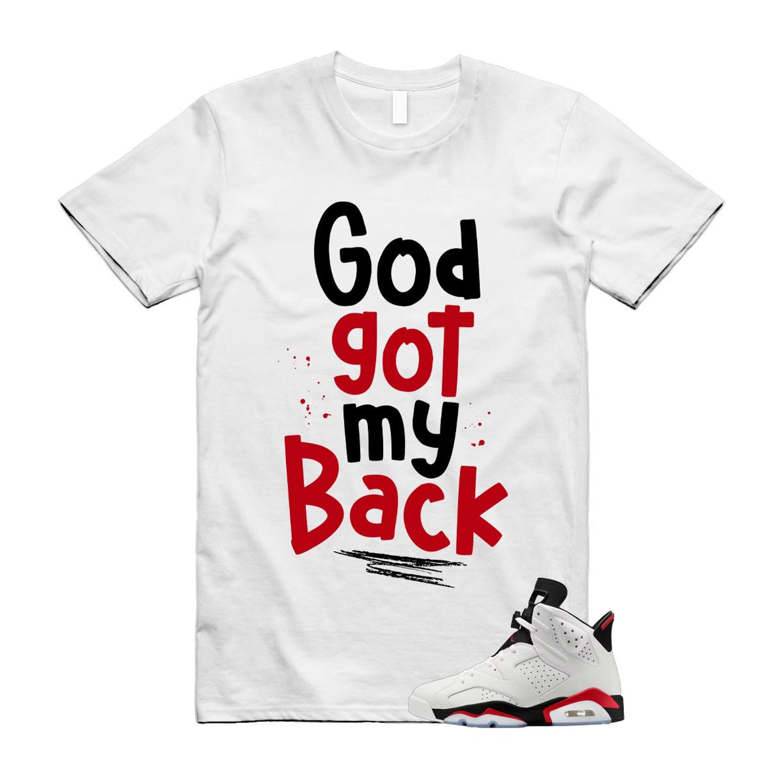 6 Fire Red Summit White Black Shirt To Match God T-Shirt 2025
