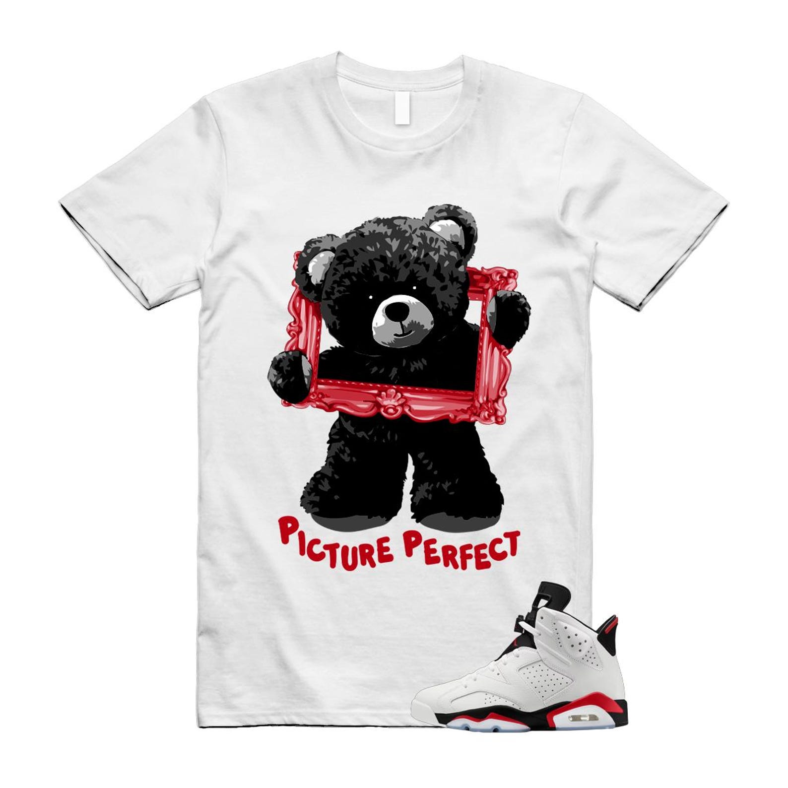 6 Fire Red Summit White Black Shirt To Match Pic T-Shirt 2025
