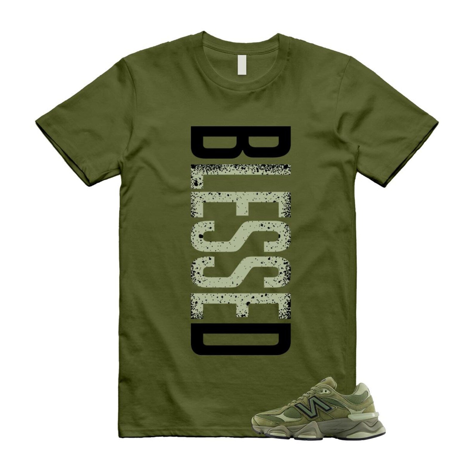 New Balance 9060 Dark Olivine Green Olive Shirt To Match Vertbls T-Shirt 2025