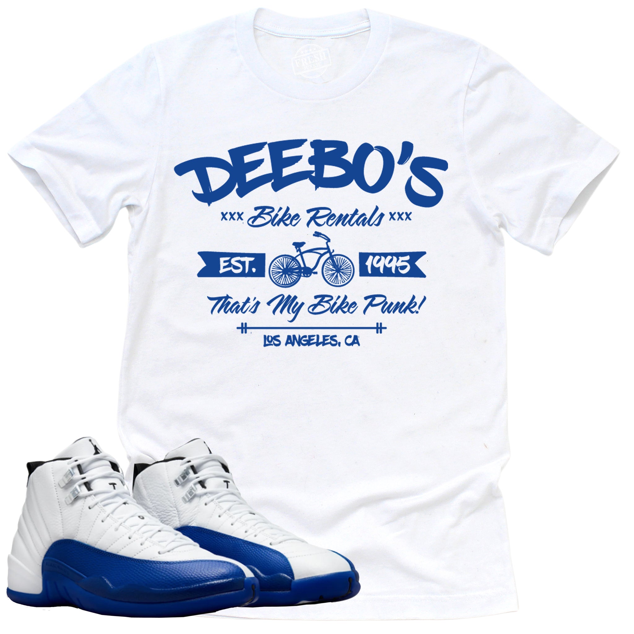 Jordan 12 Retro Blueberry T Shirt To Match Deebo's Bike T-Shirt 2024