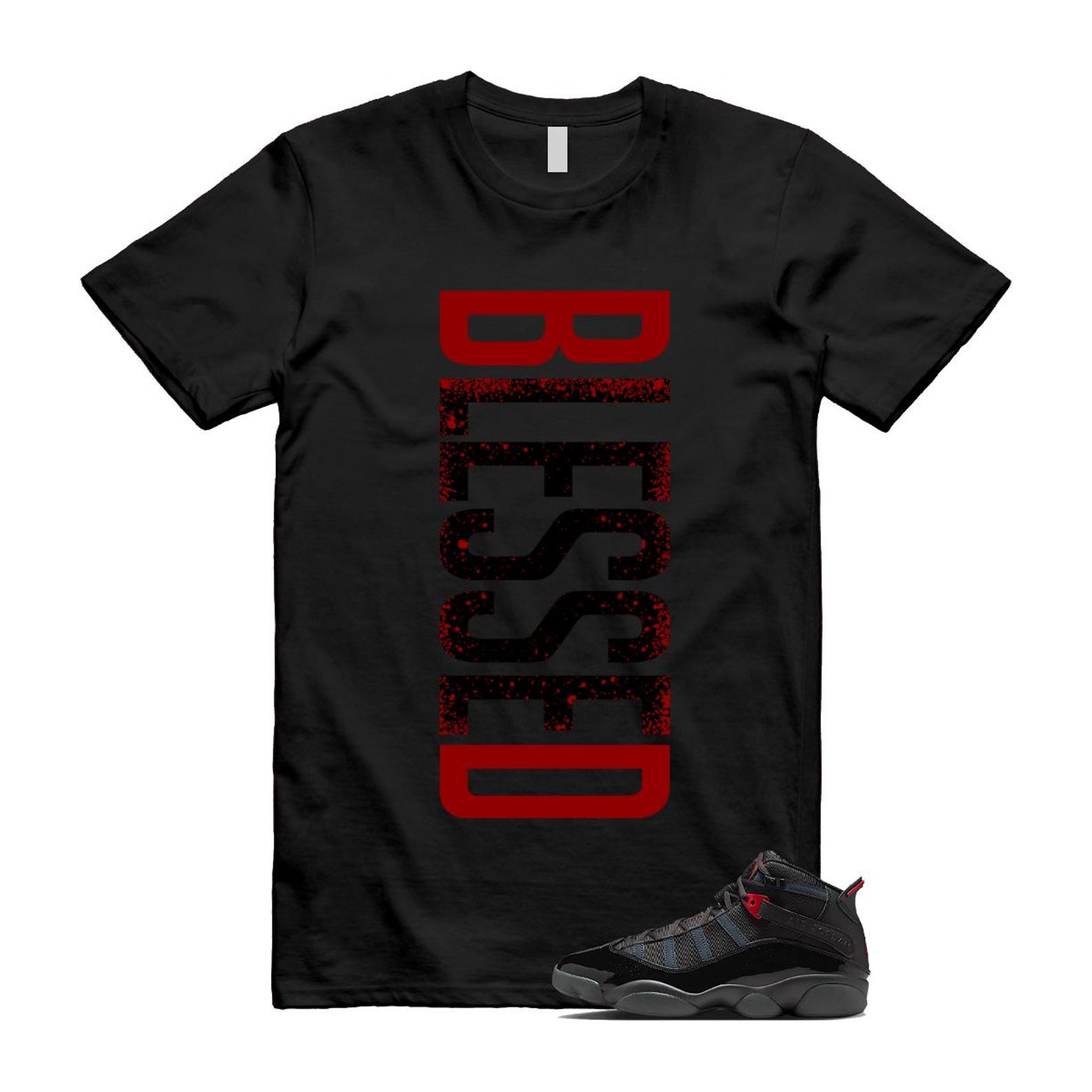 6 Rings Anthracite Black Fire Red Shirt To Match Vertbls T-Shirt 2025