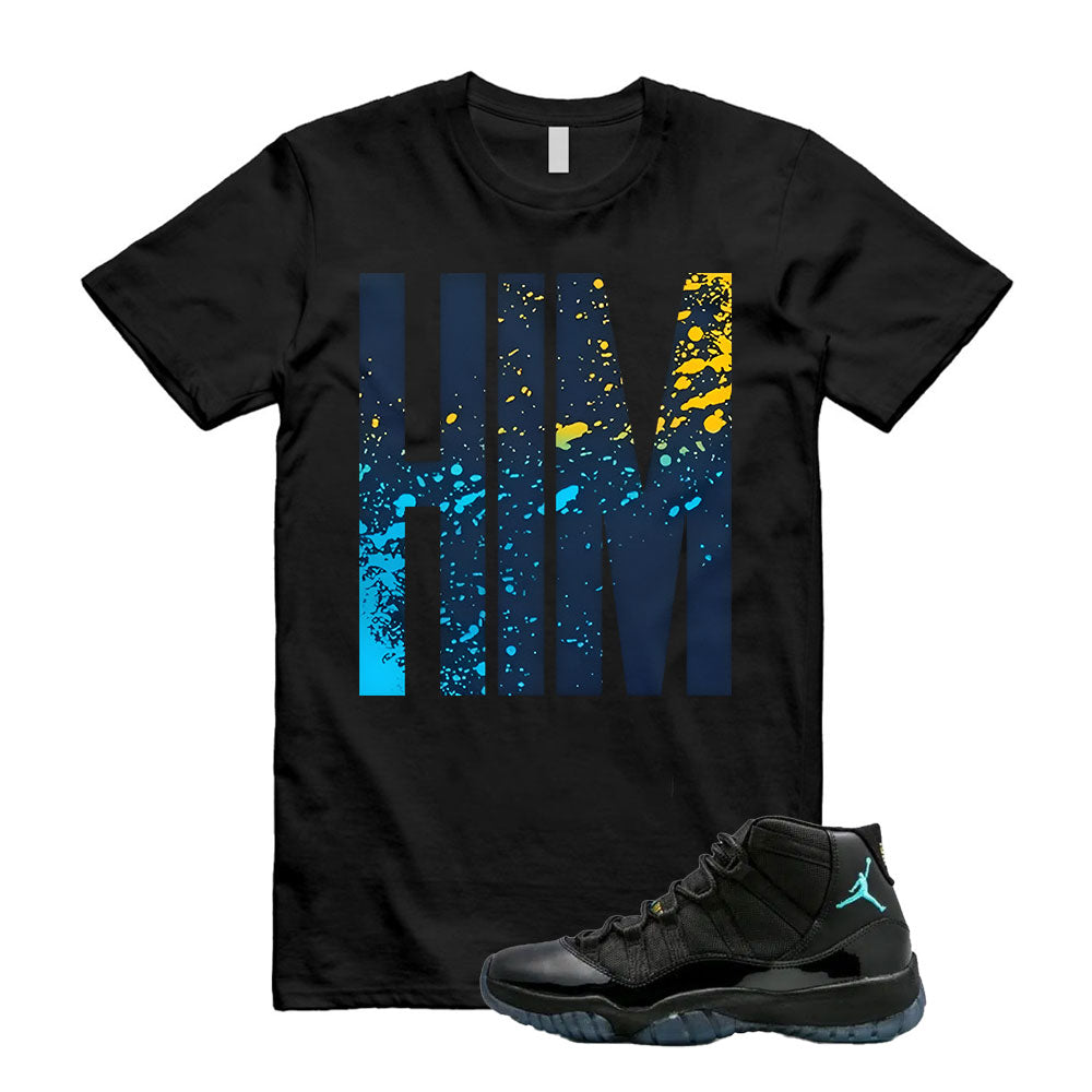11 Retro Gamma Blue Shirt To Match Him T-Shirt 2025